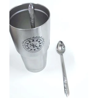 OSTRICH ช้อนชงกาแฟยาว ช้อนชงชาด้ามยาว ช้อนด้ามยาว (1ชิ้น) สินค้าไทยคุณภาพดี