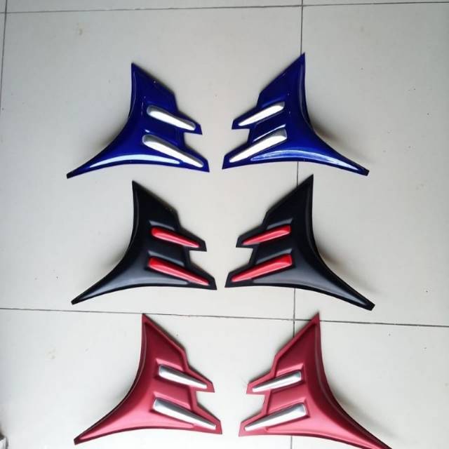 ครอบปีกครีบฉลาม variation R15 new v3 vva