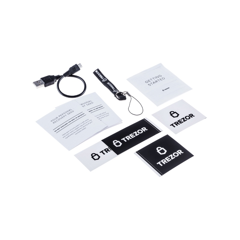 Trezor สีดำ สินค้าพร้อมส่ง รับสินค้าใน 1-3 วัน ตัวแทนจำหน่ายอย่างเป็นทางการเป็นในประเทศไทย Thailand Official Reseller