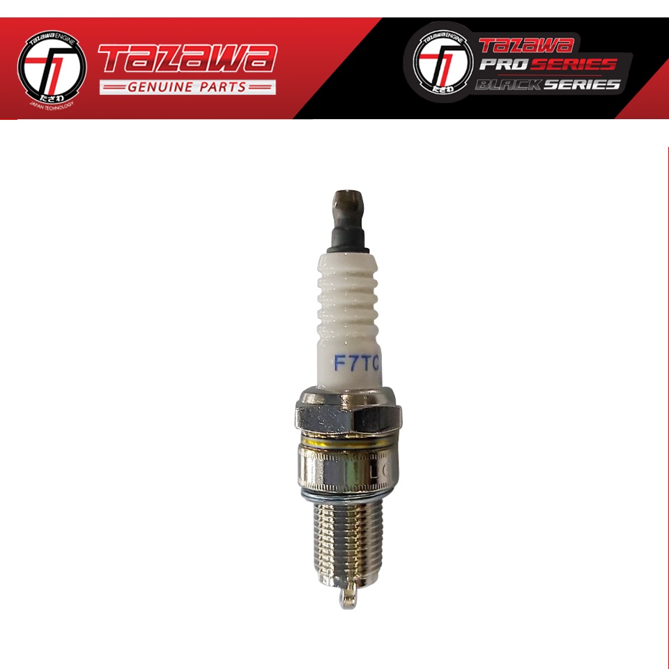 หัวเทียน (PLUG, SPARK F7TC) TAZAWA Pro/Black