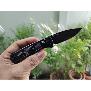 มีดพับ Benchmade BM533 mini (full black), mark S30V, Axis lock ด้าม Aluminum alloy จิ๋วแต่แจ๋ว