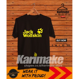 เสื้อยืด ลาย Jack Wolfskin Karimake เหมาะกับใส่กลางแจ้ง