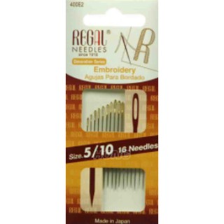 เข็ม REGAL Embroidery#400E2