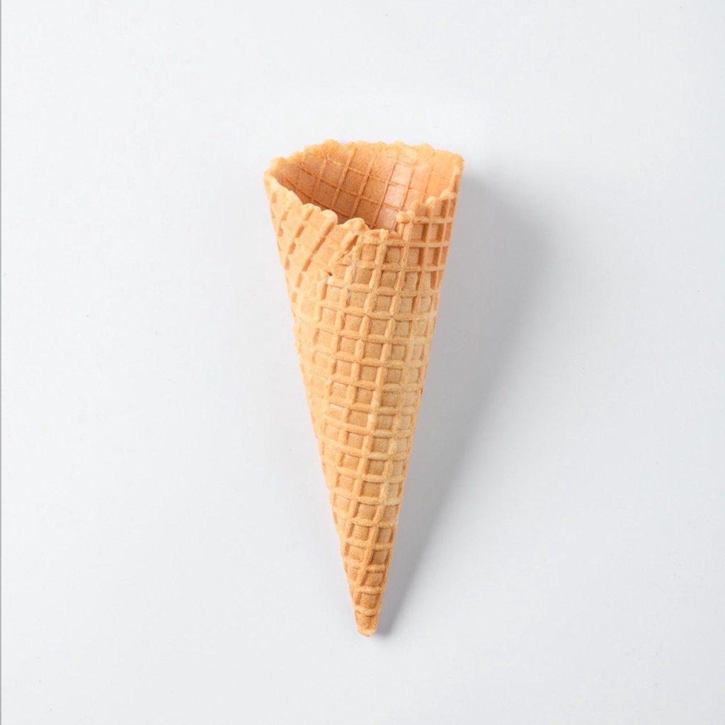 วาฟเฟิลโคน วนิลา (กลาง) กล่องใหญ่  240 ชิ้น / Waffle cone Vanilla (Medium) Big box  240 PCS. รูปที่ 7