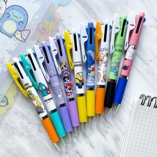 (ลายเยอะที่สุด!!) ปากกา Uni Jetstream 3in1 หมึก 3 สีในด้ามเดียว ลายลิขสิทธิ์แท้ นำเข้าจากญี่ปุ่น Sanrio San-x Disney