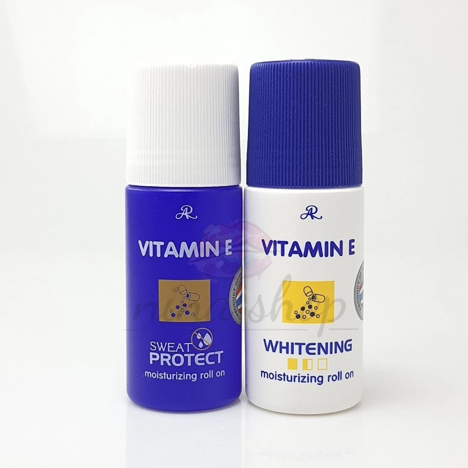 AR โรลออนวิตามินอี ระงับกลิ่นกาย ลดหมองคล้ำ มี2สูตร 75ml. thumbnail 4
