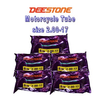 Deestone ยางในมอเตอร์ไซด์ ยี่ห้อดีสโตน ขนาด 2.00-17 ( 1 เส้น)