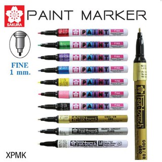 ปากกาเพนท์ หัวเล็ก ซากุระ paint sakura XPMK 1มม