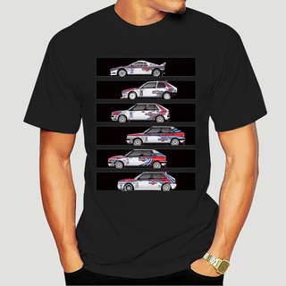 เสื้อยืดผ้าฝ้ายพิมพ์ลายขายดี เสื้อยืดแขนสั้น พิมพ์ลาย Martinis Car Rally Racer Fans 100% สไตล์ฮิปฮอป สําหรับผู้ชาย