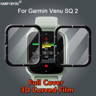 สําหรับ Garmin Venu SQ 2 / Music Smart Watch Ultra Clear 3D Curved Soft PMMA ฟิล์มกันรอยหน้าจอ - ไม่ใช่กระจกนิรภัย