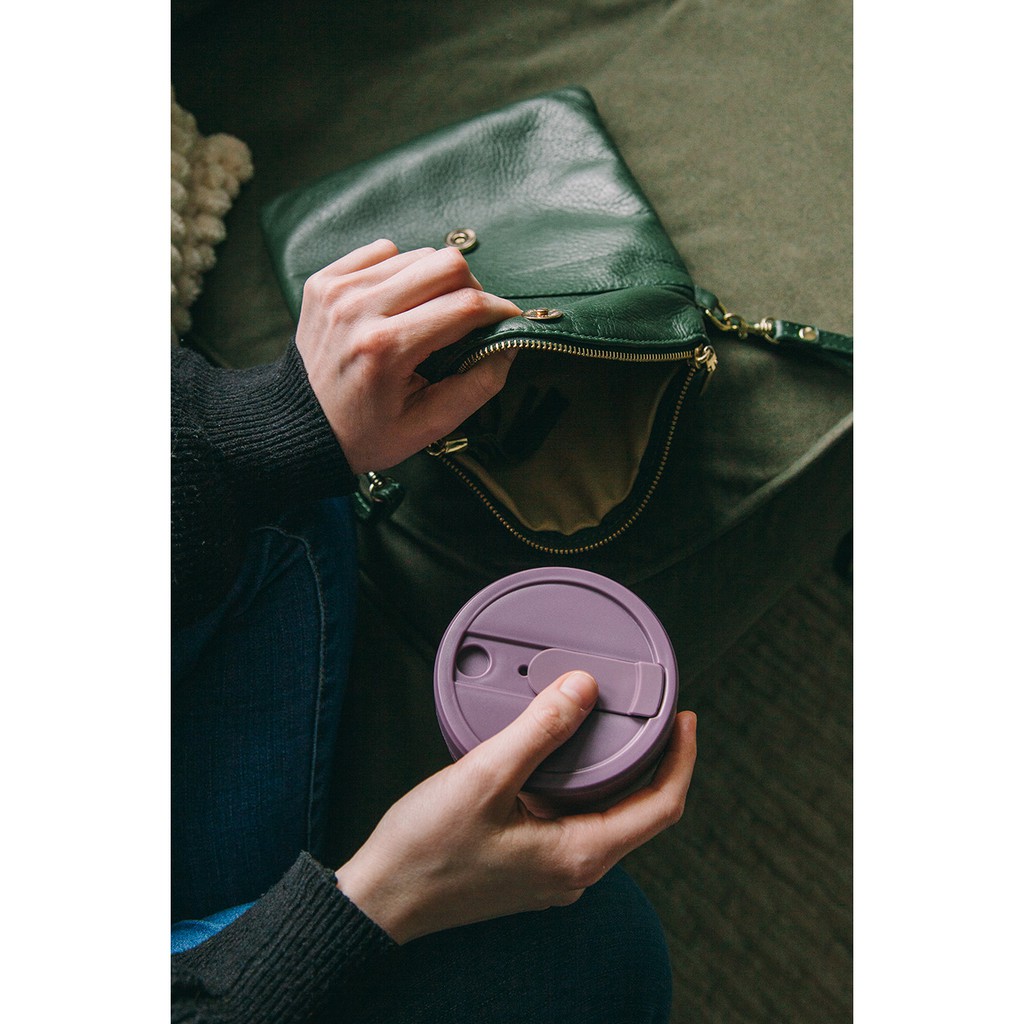 [ "STOJ366 ลด10%" -🔥] Stojo 12Oz-Plum, Fall Limited Collection ของเเท้มี Serial no. จาก Stojo thailand
