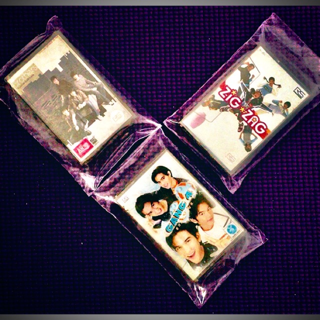 อัลบั้ม เทปคาสเซ็ท ศิลปินชาย กลุ่ม วงBrother,Gang4,ZigZag