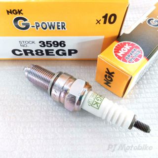 หัวเทียนเข็ม(NGK) CR8EGP G POWER PLATINUM  (NOUVO ELEGANCE,ICON)