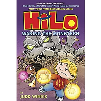 Hilo 4 : Waking the Monsters (Hilo) [Hardcover]สั่งเลย!! หนังสือภาษาอังกฤษมือ1 (New)