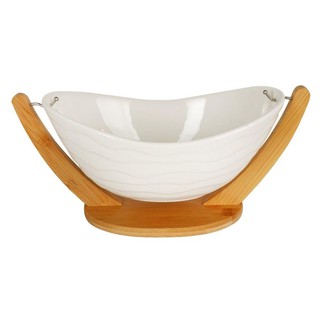 ที่ใส่ผลไม้เซรามิก BAMBOO ตะกร้าผลไม้ BOWL BAMBOO CERAMIC