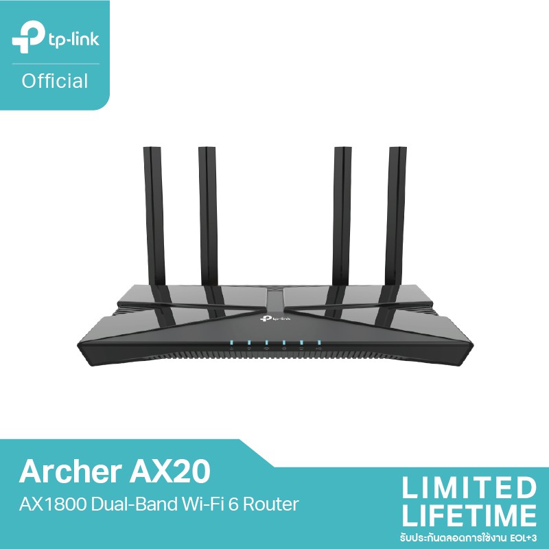 ลดราคา TP-Link Archer AX20 เราเตอร์ WiFi 6 Dual Band MIMO Access Point AX1800(ตัวขยายสัญญาณ)ให้สัญญาณไกลยิ่งขึ้น #ค้นหาเพิ่มเติม ไฟอัจฉริยะ USB Adapter อุปกรณ์รับสัญญาณ หลอดไฟ Smart