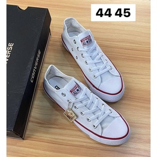 🔥👉🏻มีเก็บปลายทาง👈🏻🔥converse all star white 💯% รองเท้าคอนเวิส รองเท้าผ้าใบสีขาว รองเท้าผ้าใบราคาถูก