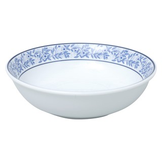 🔥สินค้าขายดี!! ชามซุปลายเข็มถี่ 6.5 นิ้ว Soup Bowl 6.5 Inches with Ixora Pattern