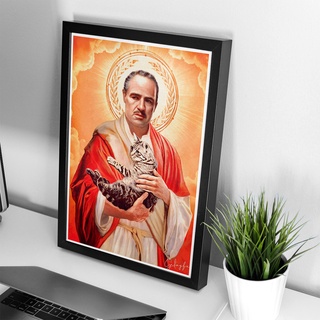 Saint Godfather Poster its Just a POP ART Size 33x48 cm (13x19 inch)