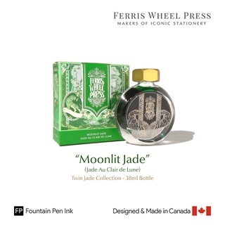 Ferris Wheel Press "Moonlit Jade" 38ml Fountain Pen Ink - หมึกเติมปากกาเฟอร์ริสวีสเพรส