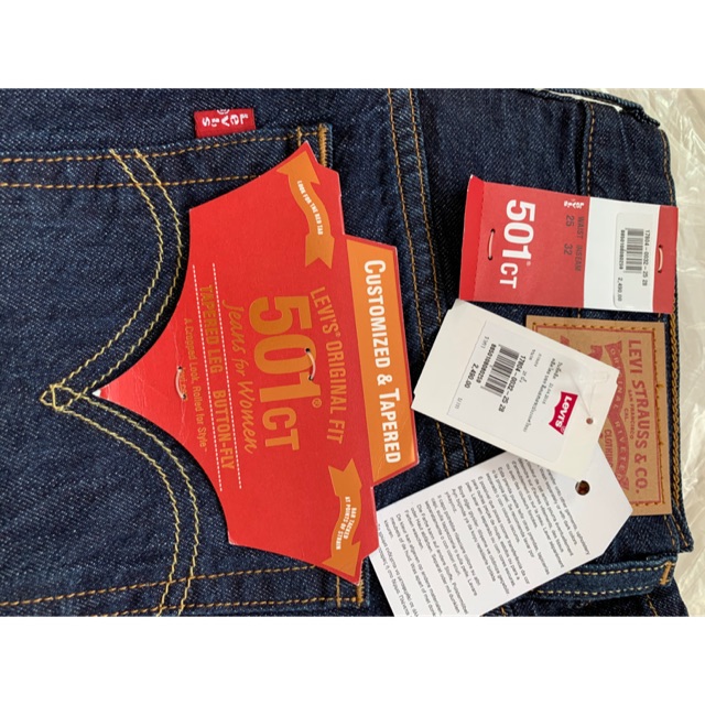 กางเกง Levi’s รุ่น 501 CT ของใหม่ แท้100%