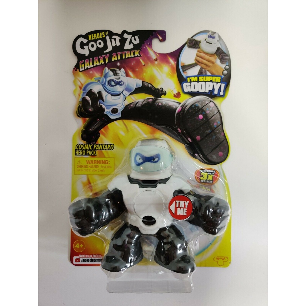 Moose Toys HEROES of GOO JIT ZU GALAXY ATTACK HERO PACK - คอสมิคแพนทาโร่