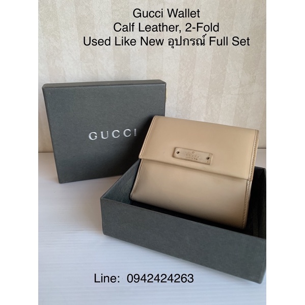 Gucci Wallet มือสอง แท้ 100% กระเป๋าสตางค์ กุชชี