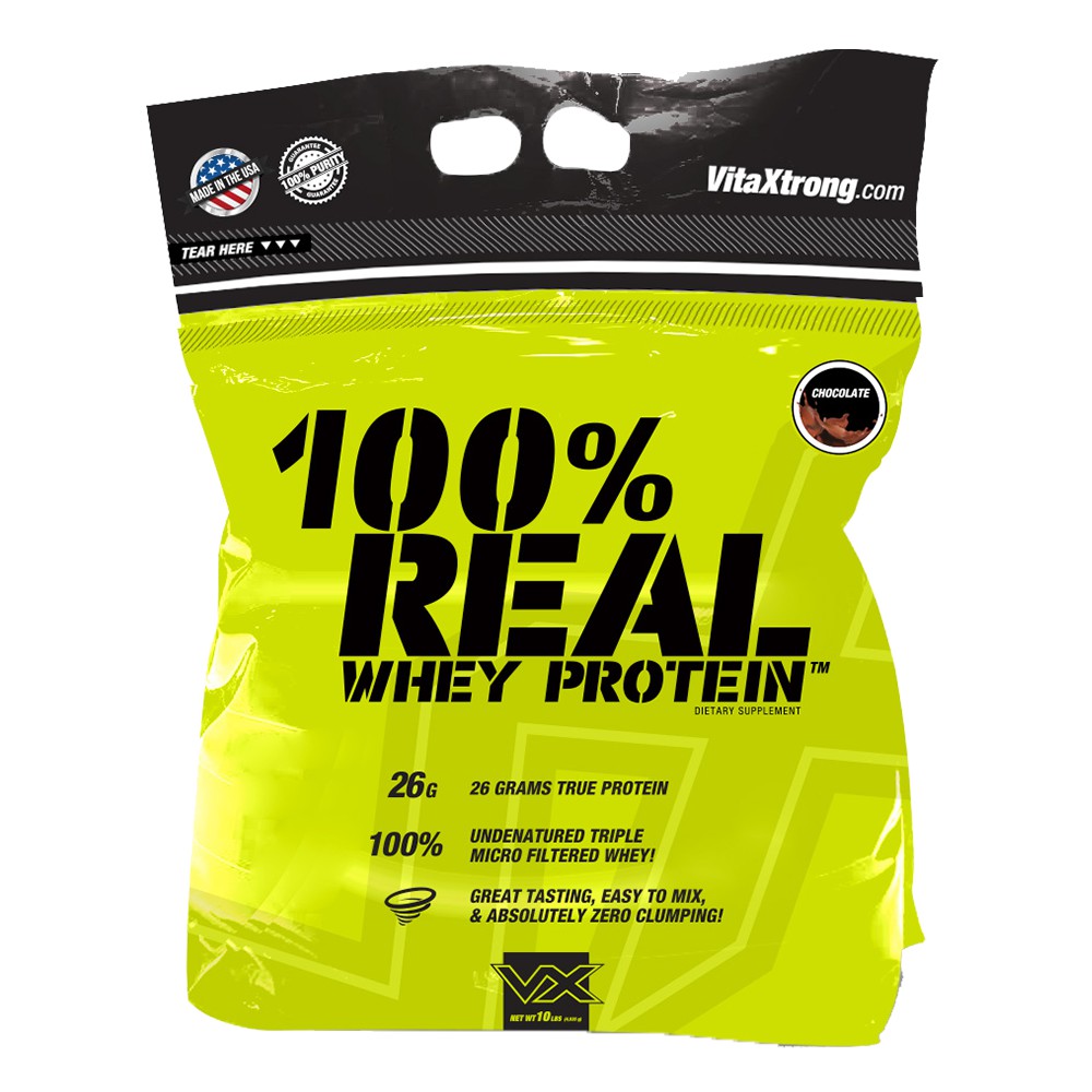 (โละ ของไม่มีตำหนิ) เวย์โปรตีน VITAXTRONG 100% WHEY PROTEIN 10lb. (VX)