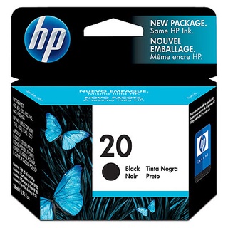 ็HP 20 Large Black Inkjet Print Cartridge (C6614D) แท้