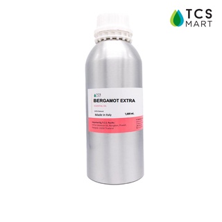 น้ำมันหอมระเหยมะกรูดฝรั่ง 100% (Bergamot Extra Essential Oil 100%) 1,000 mL.