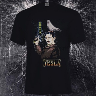 [S-5XL] เสื้อยืด พิมพ์ลาย NIKOLA TESLA Portrait SHIRT สไตล์คลาสสิค แฟชั่นฤดูร้อน สําหรับผู้ชาย