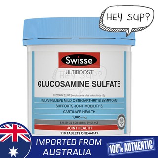 Swisse Glucosamine Sulfate 1,500mg 210 Tablets