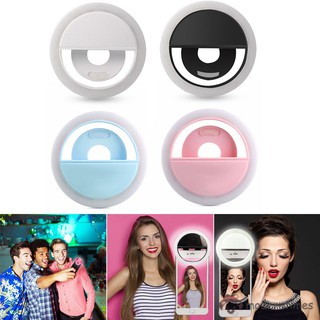 ✡MT✡ USB Charge Selfie Flash LED Camera Phone Photography Ring Light for Ph