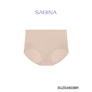 Sabina ซาบีน่า กางเกงชั้นใน (Half) (Jumbo) รุ่น Panty Zone รหัส SUZS4903BR สีน้ำตาล