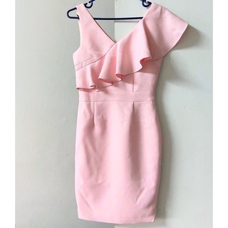 Waree Pink Dress เดรสสีชมพู