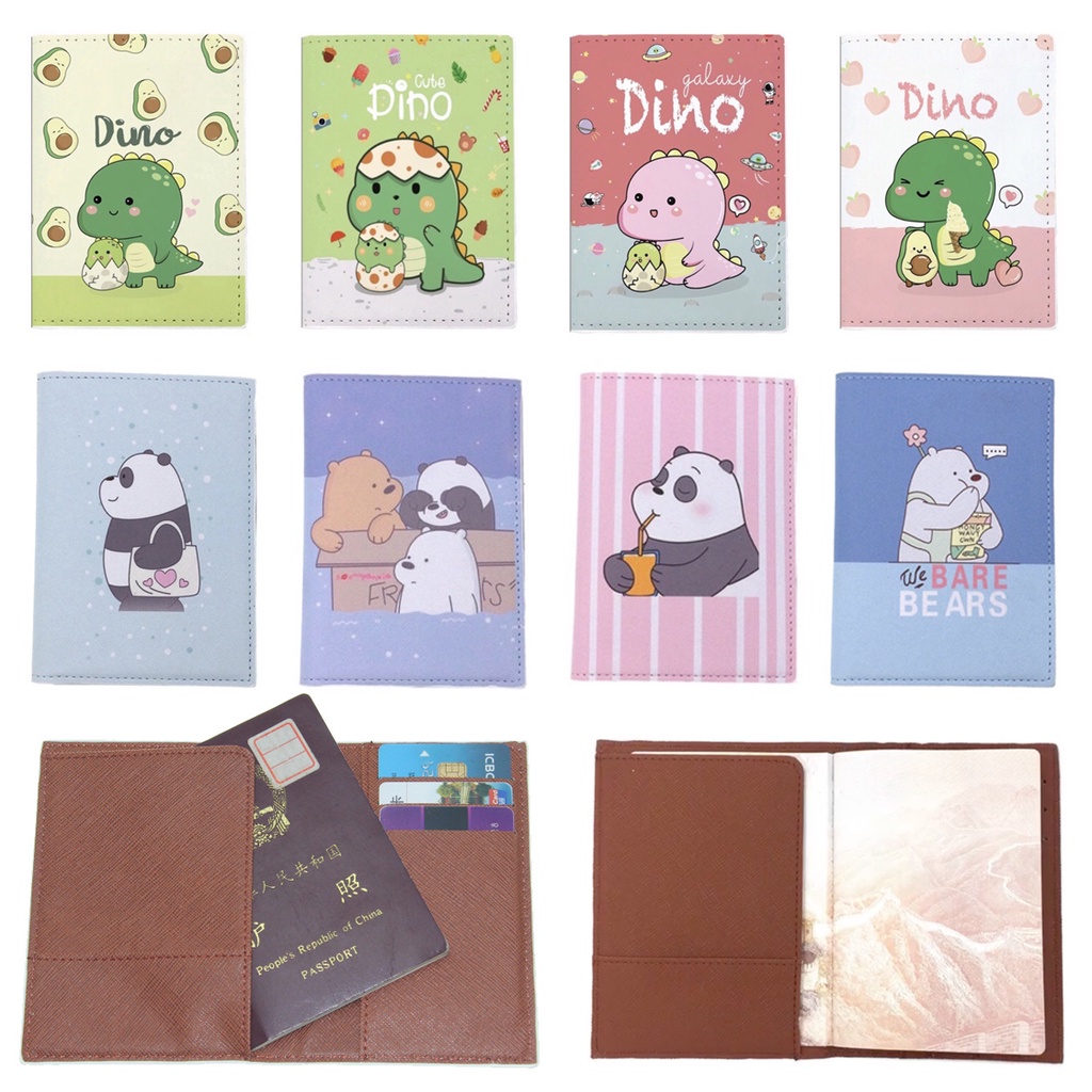 ปกพาสปอร์ตลายการ์ตูน กระเป๋าพาสปอร์ต Passport Cover