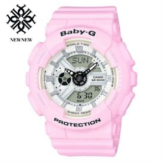 Baby g รุ่น BA-110BE-4A สีชมพู ของแท้ ประกัน CMG 1ปี+กล่อง