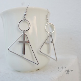 Triangle and cross