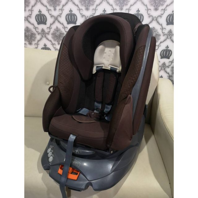 คาร์ซีท Car seat Aprica Bettino DX สีน้ำตาล