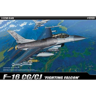 Academy Model 1/32 AC12123 F-16 CG/CJ FIGHTING FALCON