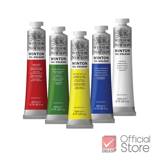 Winsor&amp;Newton สีน้ำมัน วินตั้น 200 มล. 44 เฉดสี จำนวน 1 หลอด