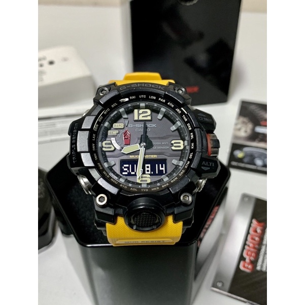 Authentic Casio G-Shock GWG-1000-1A9JF Mubmaster Multiband 6 Solar Radio Men's