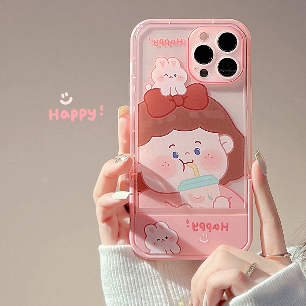 เคสโทรศัพท์มือถือ พร้อมขาตั้ง สําหรับ iPhone 14 7 8 Plus + XS XR Max SE 11 12 13 14 Pro Max mini TPU Case-Dinuo Case-III/TX