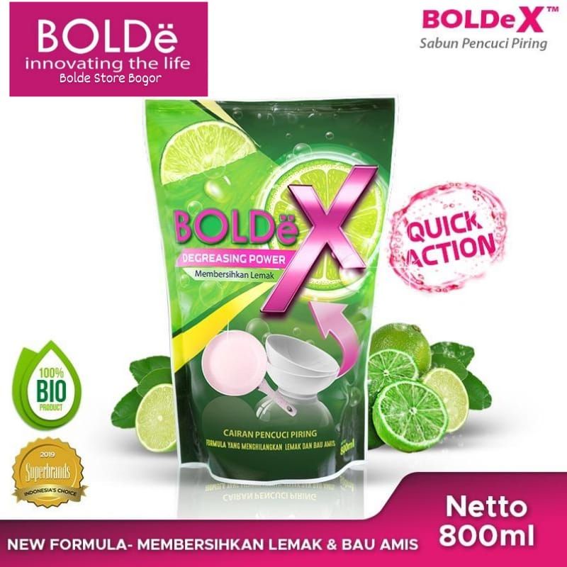 Bolde ฟองน้ําล้างจาน-BladeX 800ml