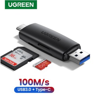 Ugreen USB Card Reader Type C USB 3.0 to SD Micro SD TF Adapter for laptop Phone OTG Smart Memory SD Card