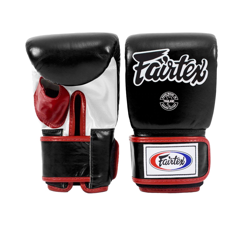 นวมชกมวยฝึกซ้อม Fairtex Sparring Gloves TGO3 – Open Thumb For Unisex Training Gloves ดีไซน์หัวแม่มือแบบเปิด หนังแท้