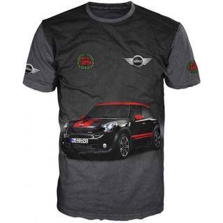 ใหม่ เสื้อยืดลําลอง แขนสั้น พิมพ์ลาย mini cooper s motorsport 3d 2022