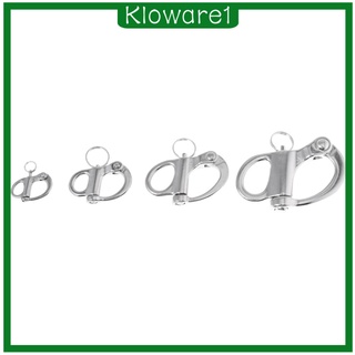 [KLOWARE1] 32mm High Quality 304 Stainless Steel Swivel Snap Shackle for Kayak Sailboat