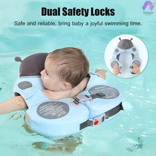 Mambobaby ทุ่นลอยน้ํา ว่ายน้ํา เด็กทารก น่ารัก ไม่พอง นุ่ม กันน้ํา เป็นมิตรกับผิว เทรนเนอร์ ลอยน้ํา สําหรับเด็ก 8-36 เดือน [มาใหม่]