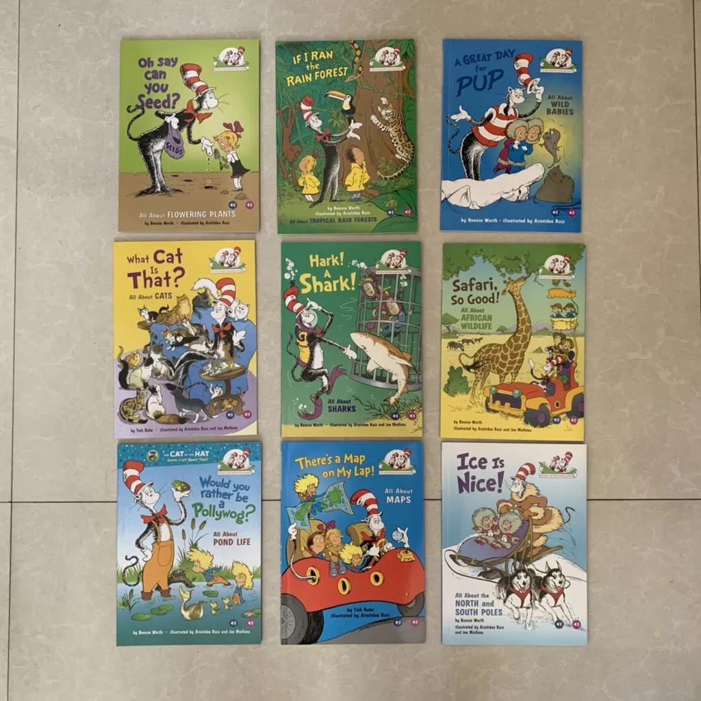 หนังสือชุด A cat in the hat’s learning library 33 เล่ม พร้อมส่ง!!